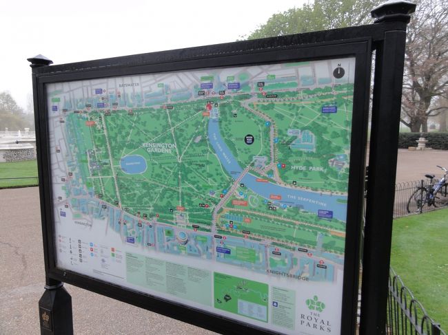 今日も朝からハイドパークを散歩<br /><br />７：００ころなのでジョギングや散歩する人はほとんどいない