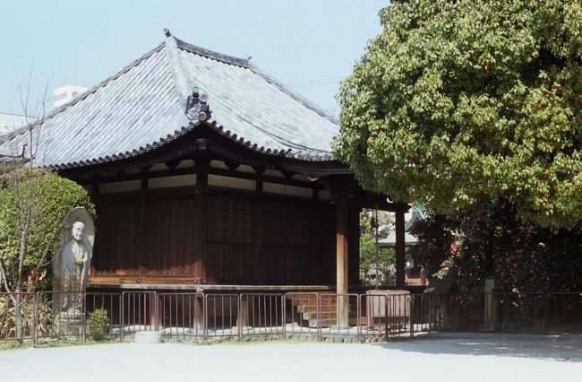 空港行きのバスの時間まで少しだけ余裕があったので、近鉄奈良駅近くの伝香寺に行ってみることにしました。<br />年に一度、衣を着替えられる裸形の地蔵菩薩像と、奈良三名椿の一つ「散り椿」で有名なお寺です。今回初訪問。