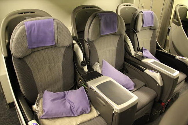 ＪＡＬシドニー線のビジネスクラスシート