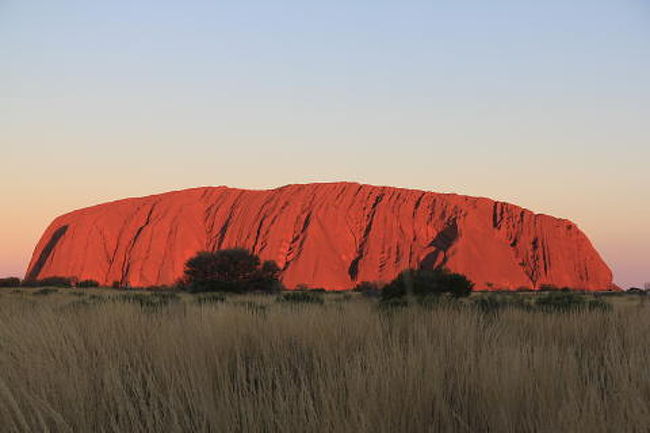 エアーズロック　サンセット（２）
