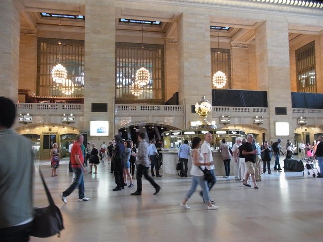 セントラル駅にきました。美しい駅ですね。