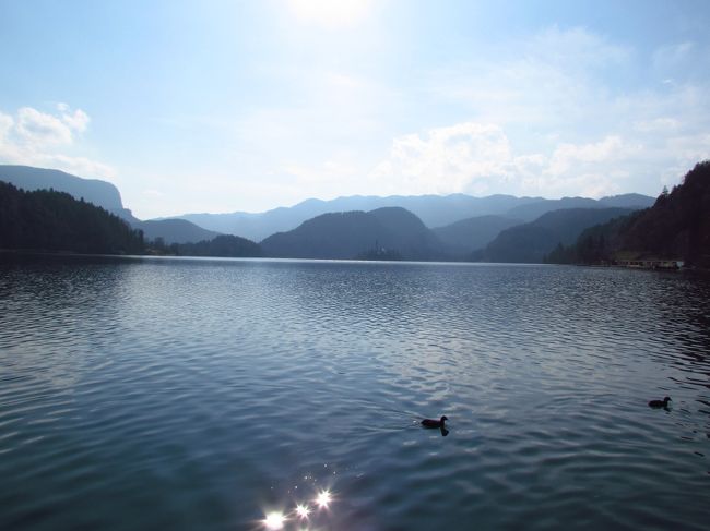 ★ブレッド湖★<br />キヨスクみたいな売店で袋に入った菓子パンが売っていたけど、なんかイマイチ美味しそうには見えないのでやめておいた。諦めて、駅に戻ろう。