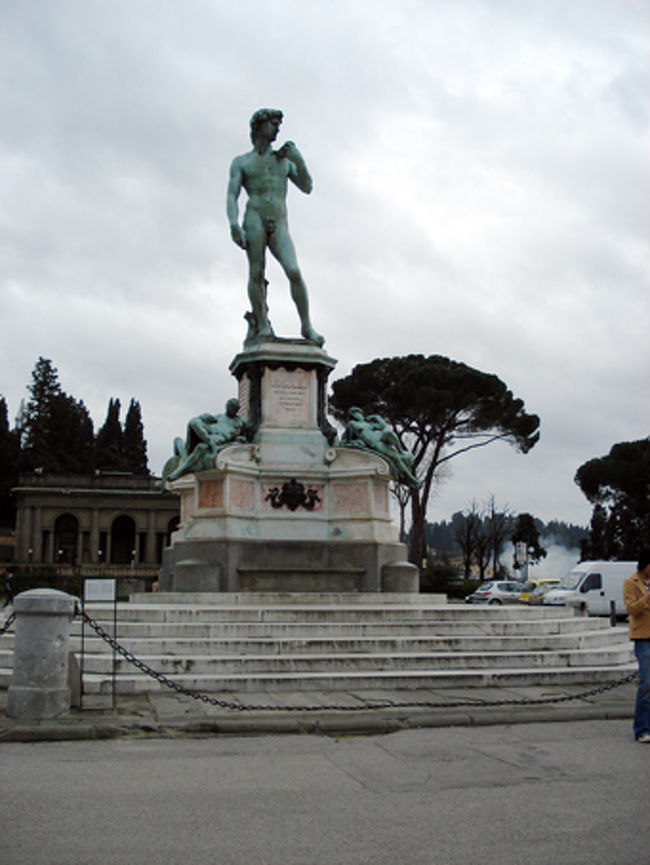 ダヴィデ像のレプリカ