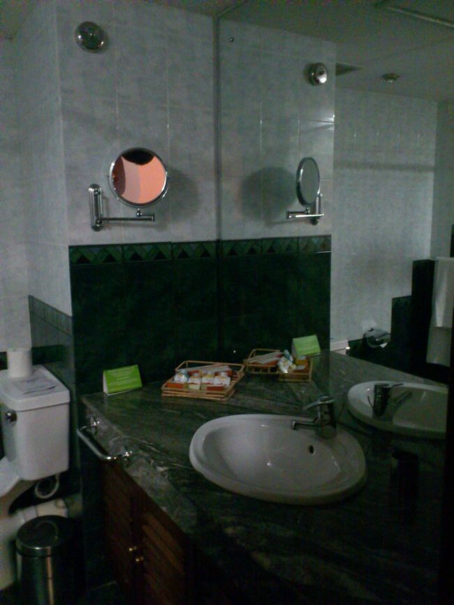 バスルームも、これくらいならOKかな。