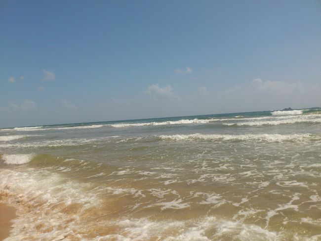 海は結構きれいです♪