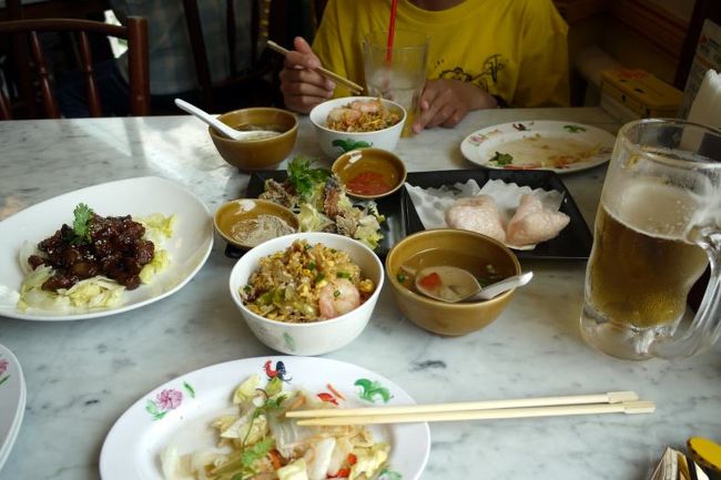 長男と二人でのんびり頂きました