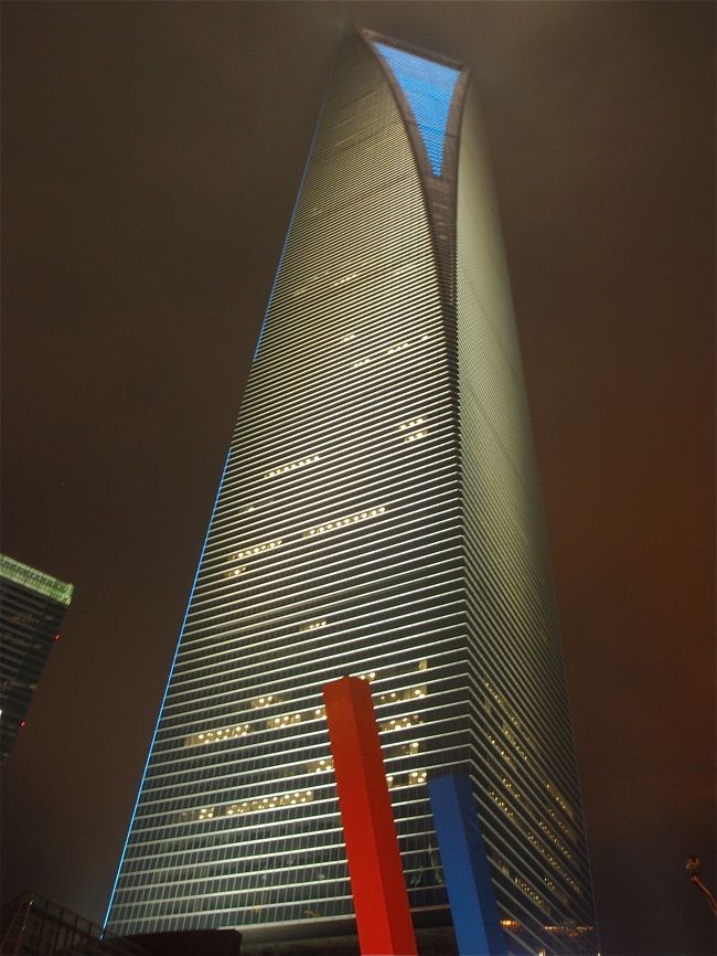 上海で一番高いビル。