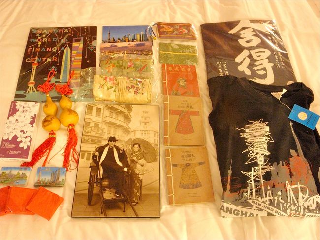 お土産。空港で中国土産としてベタなパンダちゃんぬいぐるみを買いました。