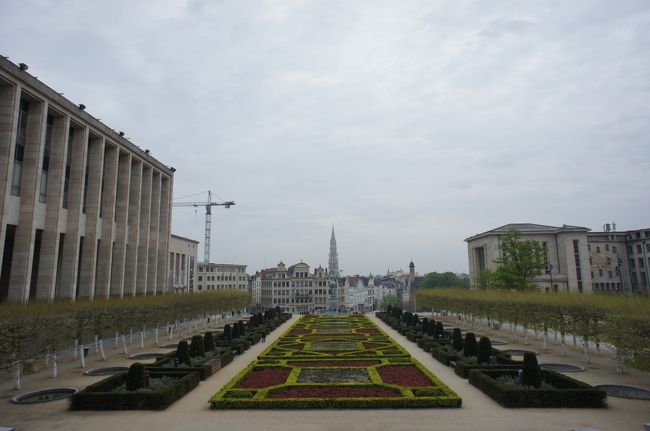 ロワイヤル広場からの景色。