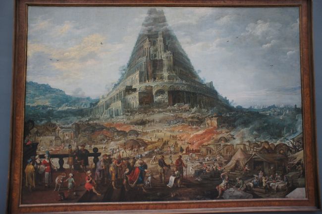 フランス・フランケン2世作『バベルの塔』。