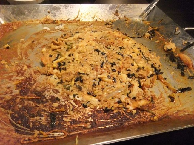 シメはポックンパッ♪<br />チーズも追加。