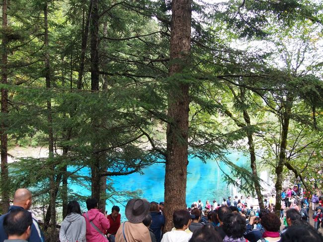 みえたみえた。<br />すんごい人…