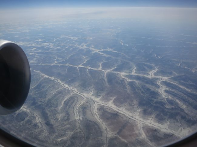 ツンドラ見ながら行くのが楽しみなのに、ツンドラが現れるころには眠くなり寝てしまった。