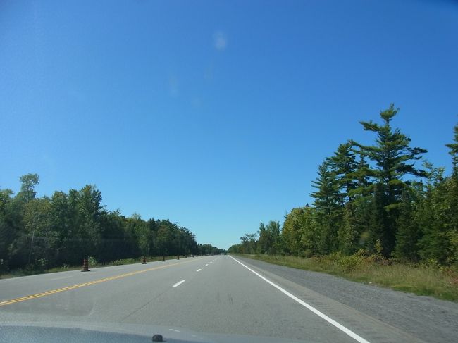 道路が広いですね。