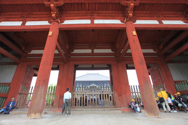 凄い人<br /><br />さすがに人が多いですね<br />黄色い帽子も沢山居ますが<br />緑は見あたらないが<br />どこかに居そうですね<br /><br />それにしても<br />こんなにデカかったかな？<br />１７ｍｍでも収まりません