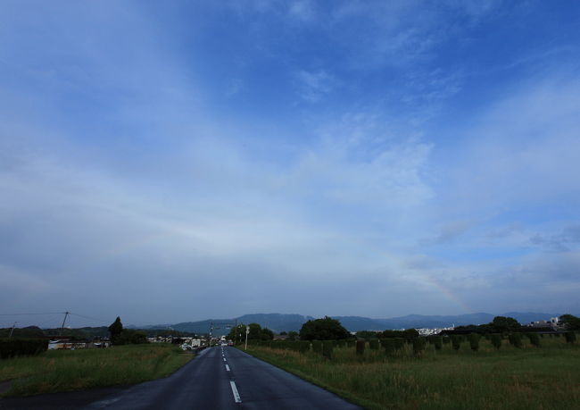 虹<br /><br />では<br />迷走の続きで<br />温泉を目指します