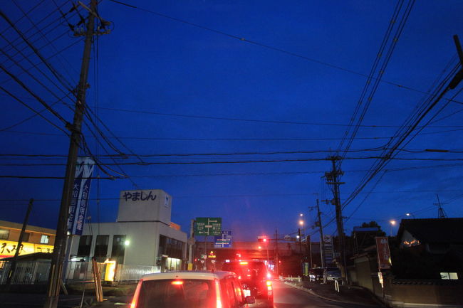 ２５号線に<br /><br />今日は南北に何度も走ってしまい<br />だいぶ無駄な燃料を使ってしまいました<br />明日は法隆寺のみの予定ですが<br />ルカの容態が悪化しませんように