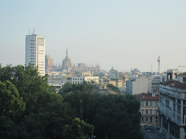 部屋からはドゥオモが見えます。<br />