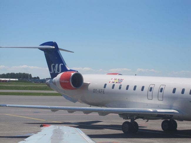 一旦、コペンハーゲンまで移動してから、成田に向かいます。<br />