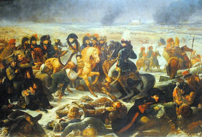　アントワーヌ＝ジャン・グロ　「アイラウの戦場におけるナポレオン」