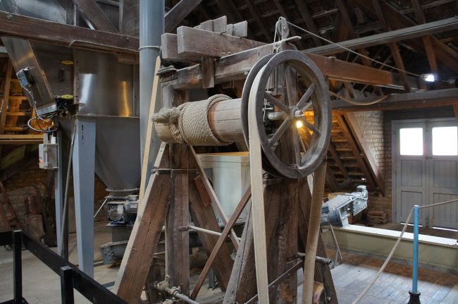 ビール醸造所(De Halve Maan)の中