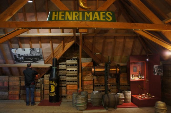 ビール醸造所(De Halve Maan)の屋根裏