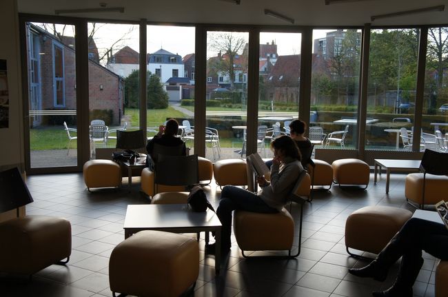 ブルージュ'Bruges - Europa'(ユースホステル)の休憩室