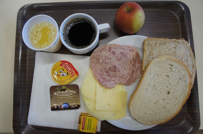 ブルージュ'Bruges - Europa'(ユースホステル)の朝食