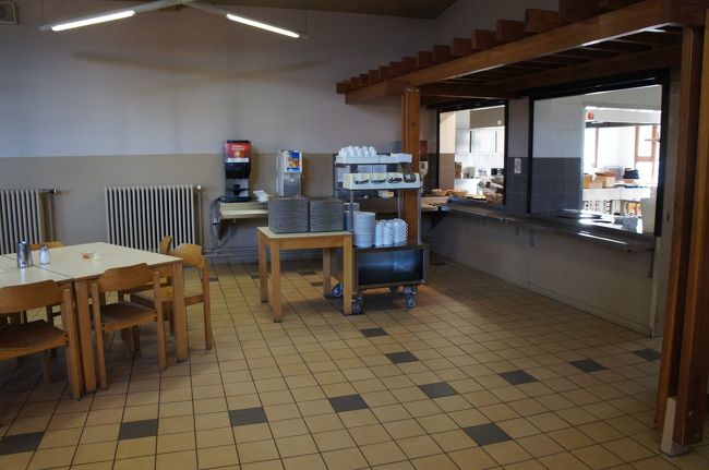 ブルージュ'Bruges - Europa'(ユースホステル)の食堂