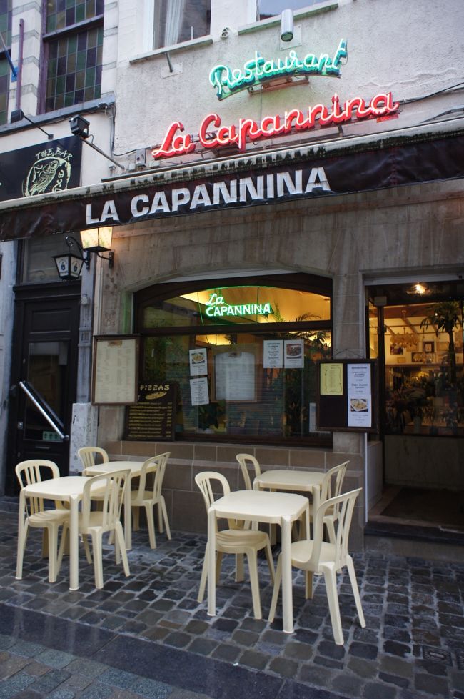 お昼はLa Capannina（ラ・カッパニーナ）というイタリアンでいただきました。