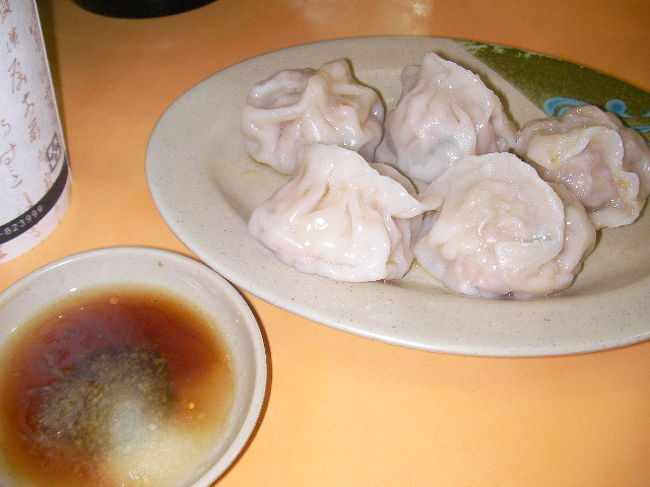 同じく、水餃子（1個15台湾元くらい）