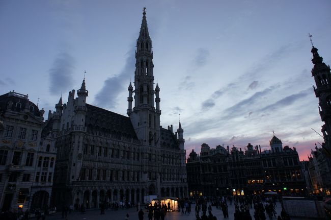 そろそろ日没です。