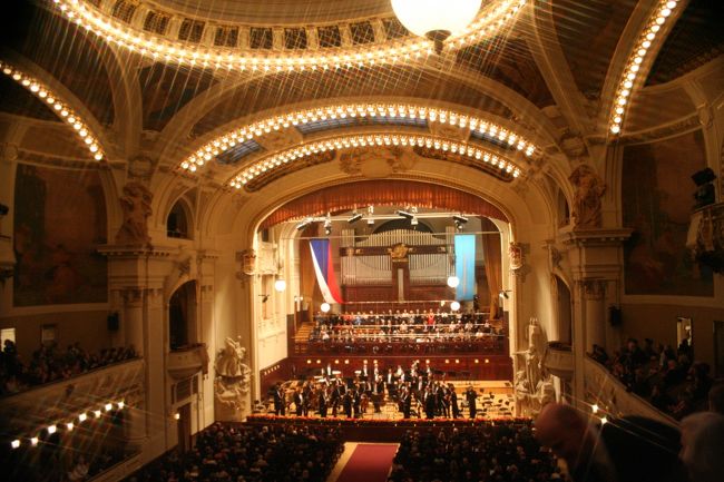 5/13　プラハ　市民会館（内部）