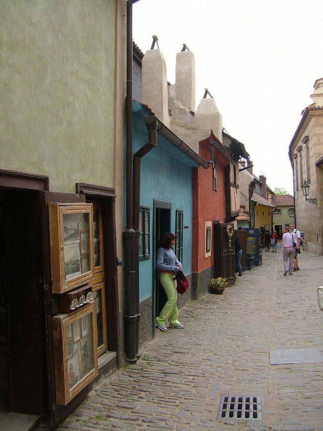 5/13　プラハ　黄金の小径