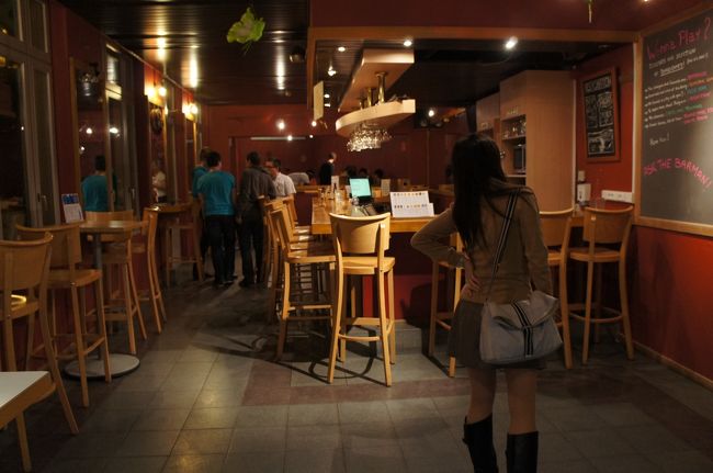 ブリュッセル'ジャック・ブレル'(ユースホステル)のバー