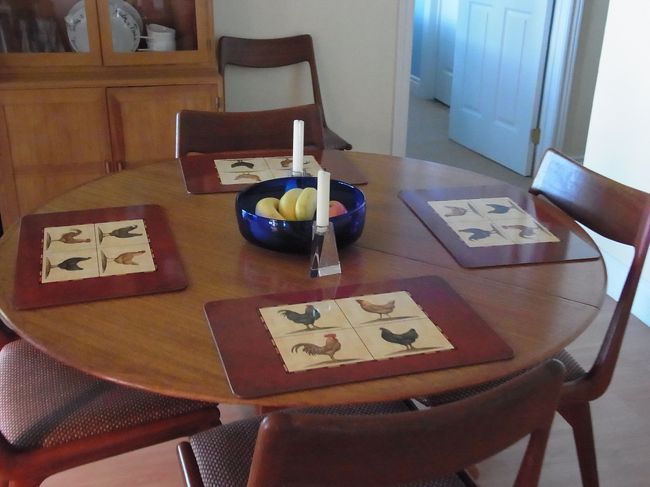 リビングのテーブル。