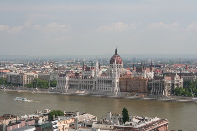 5/18　ブダベスト　王宮からの眺め