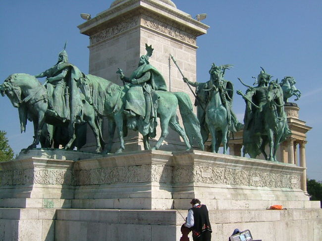5/18　ブダベスト　英雄広場