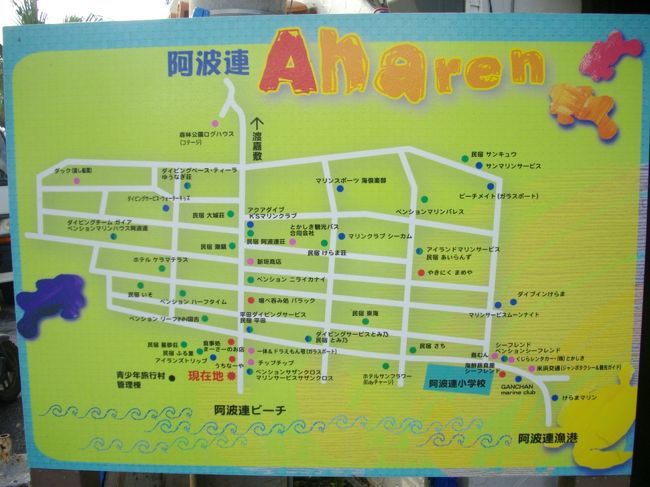 集合時間までの間、ビーチだけでなく阿波連の集落も散策してみました。