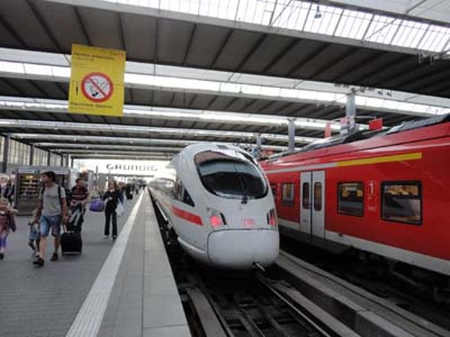 ドイツ国鉄のICE <br />