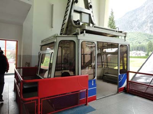 ウンスターベルクへのケーブルカー