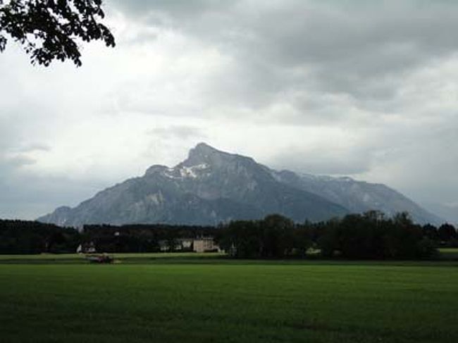 フローンブルクから見たウンタースベルク <br />