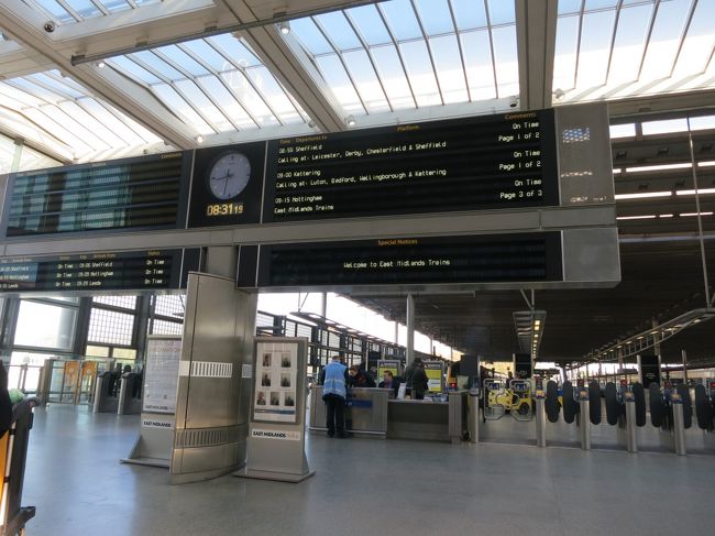 セント・パンクラス駅です。