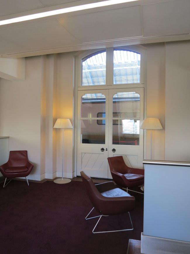 車両が見える２階。