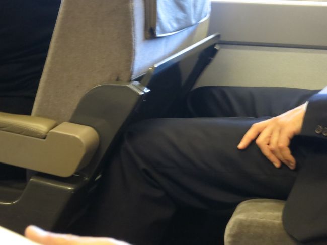 隣の白人さんは、こんな感じ。