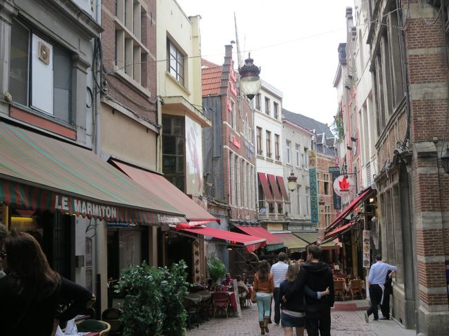 とにかくよく歩いたブリュッセルでした。