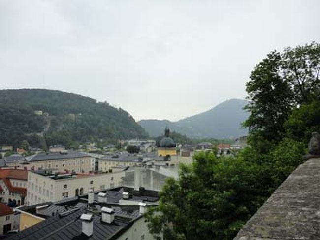 ホーエンザルツブルク城からの景色