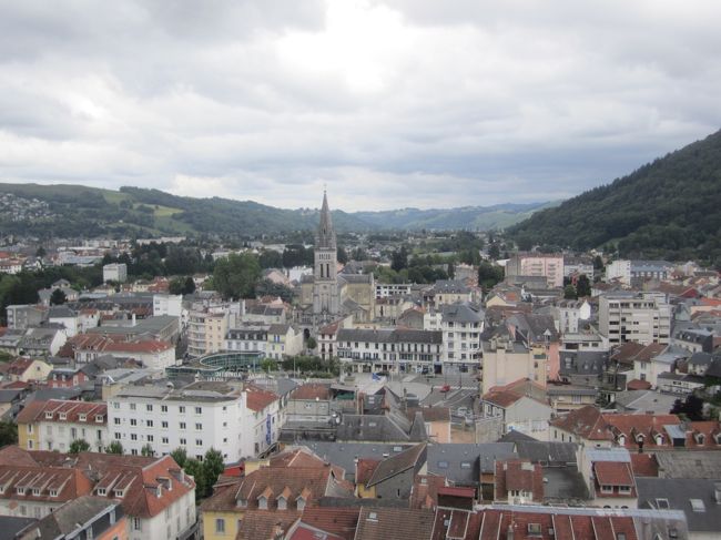 そして、上からは街が一望できます。先ほどのサクレ・クール教会が見えます。