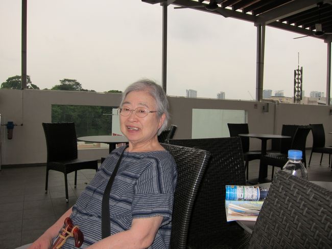 あー気持いい！と<br />少し昼寝している母。<br />