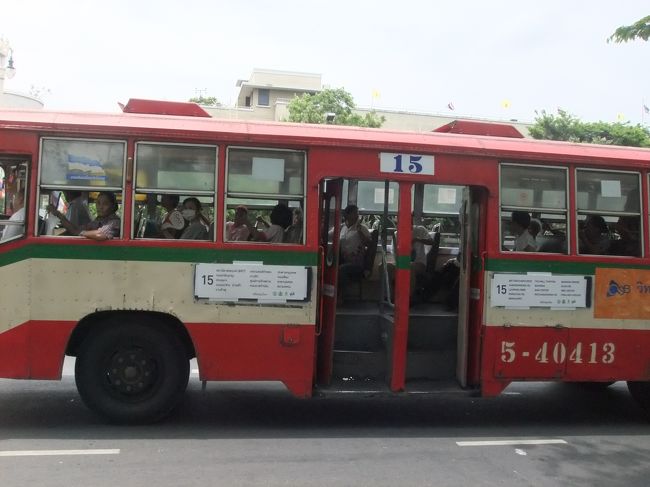 15番でした。<br />30分くらいでカオサンに到着。